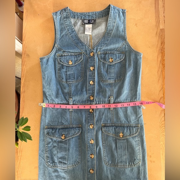 ** SOLD ** Vintage 90’s True Blue long jean dress - Picture 10 of 13